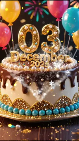 Birthday Template Tiktok 03 December 2025#birthday #happybirthdaywish #ulangtahun #happybirthdaytoyou #happybirthday 
