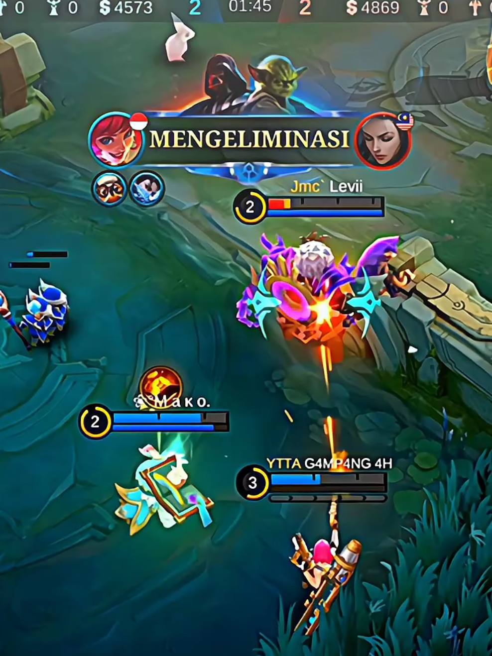 bro berfikir bisa lolos😹  #MLBBXSpongeBob #MLBBFriendFest #MLBB #unclepaijo #paijomumetndase 