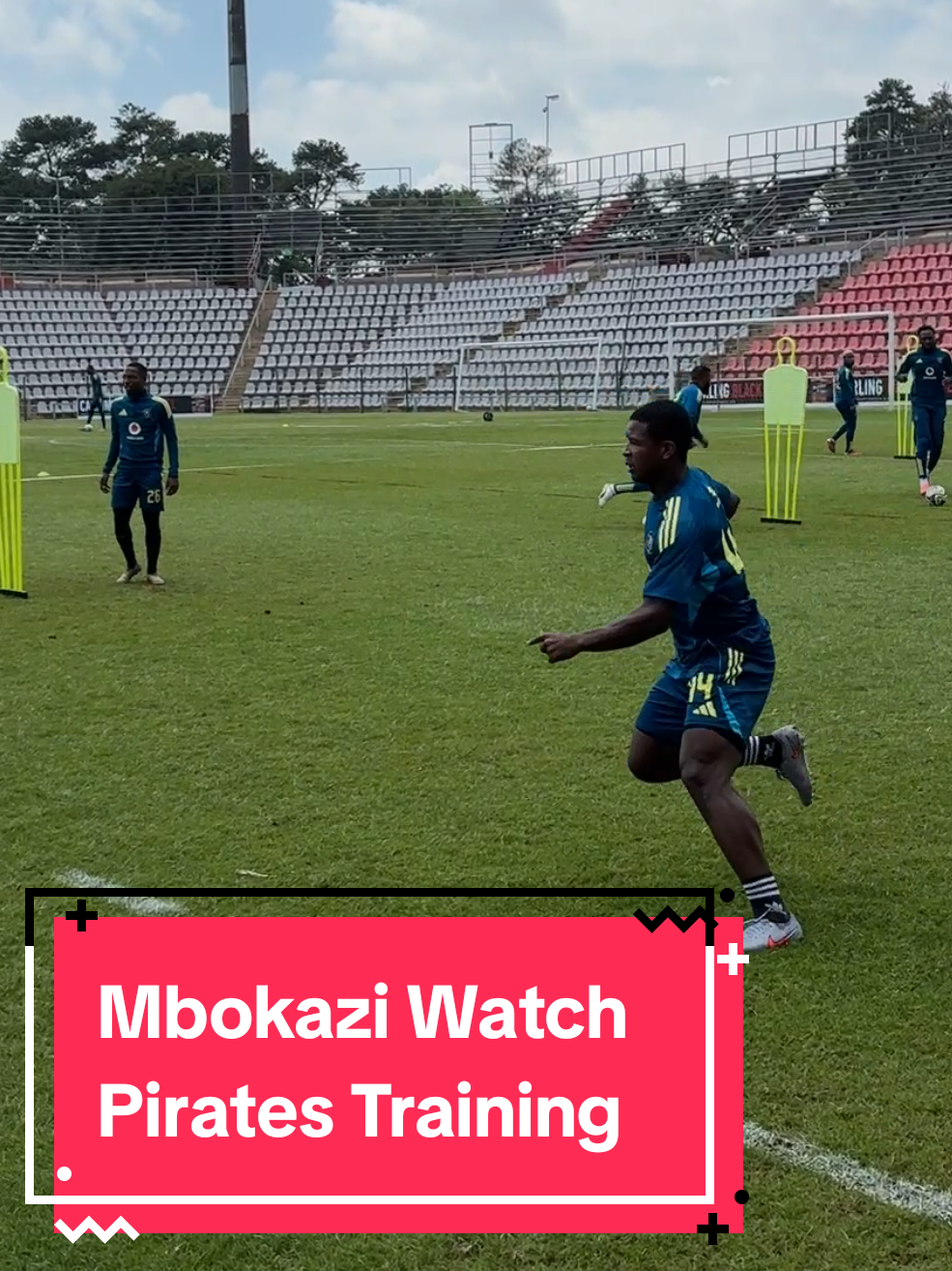 Mbokazi watch at Pirates training...👀 Mbekezeli Mbokazi is looking cool and collected at Orlando Pirates training ahead of their Carling KO final. #OrlandoPirates #GoalMzansi #Buccaneers #Mbokazi #sportsontiktok 