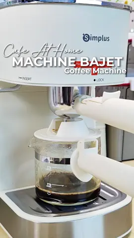 Mesin kopi harga B40🤩  #simplus #simplusmy #coffeemachine #mesinkopi #kopi #coffee #malaysia #athome #b40  #GlowUpCetaphil 