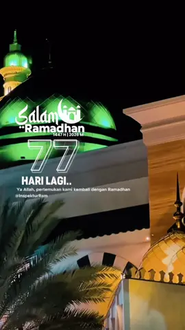 77 HARI LAGI RAMADHAN 2026/1447 HIJRIAH. #ramadhan #ramadhan2026 #1447 #1447h #2026 