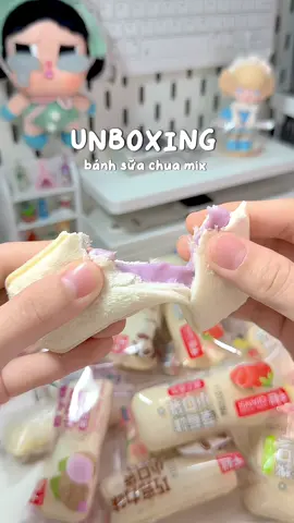 Trời ơi ngon xỉu, thùng 1kg cũng không đủ 😭 #banhsuachua#banhsuachuamixvi#banhmixsuachua#unboxing#anvattuoitho