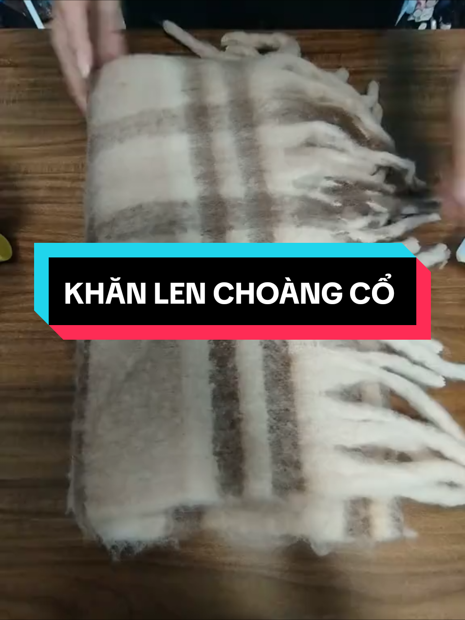 Khăn quàng choàng cổ mùa đông #xuhuong #viral #sigiadungthethao 