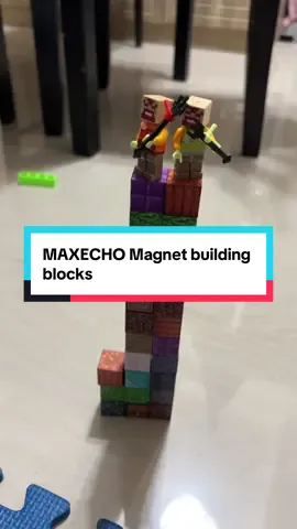 MAXECHO Magnet building blocks #fyp #giftideas #forkids #toys 