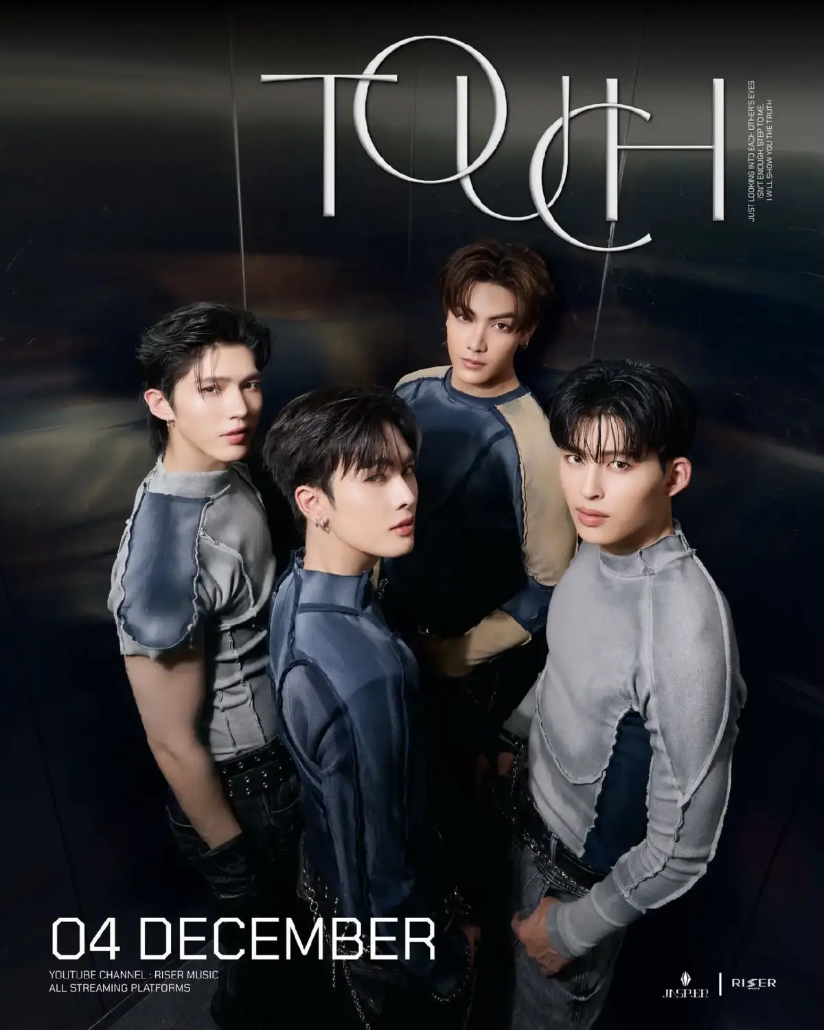 TOUCH ♦️ JASPER RELEASE ON 04.12.2025  📺 YOUTUBE: RISER MUSIC #pondphuwin #pondnaravitt #joongarchen #aou #santa 