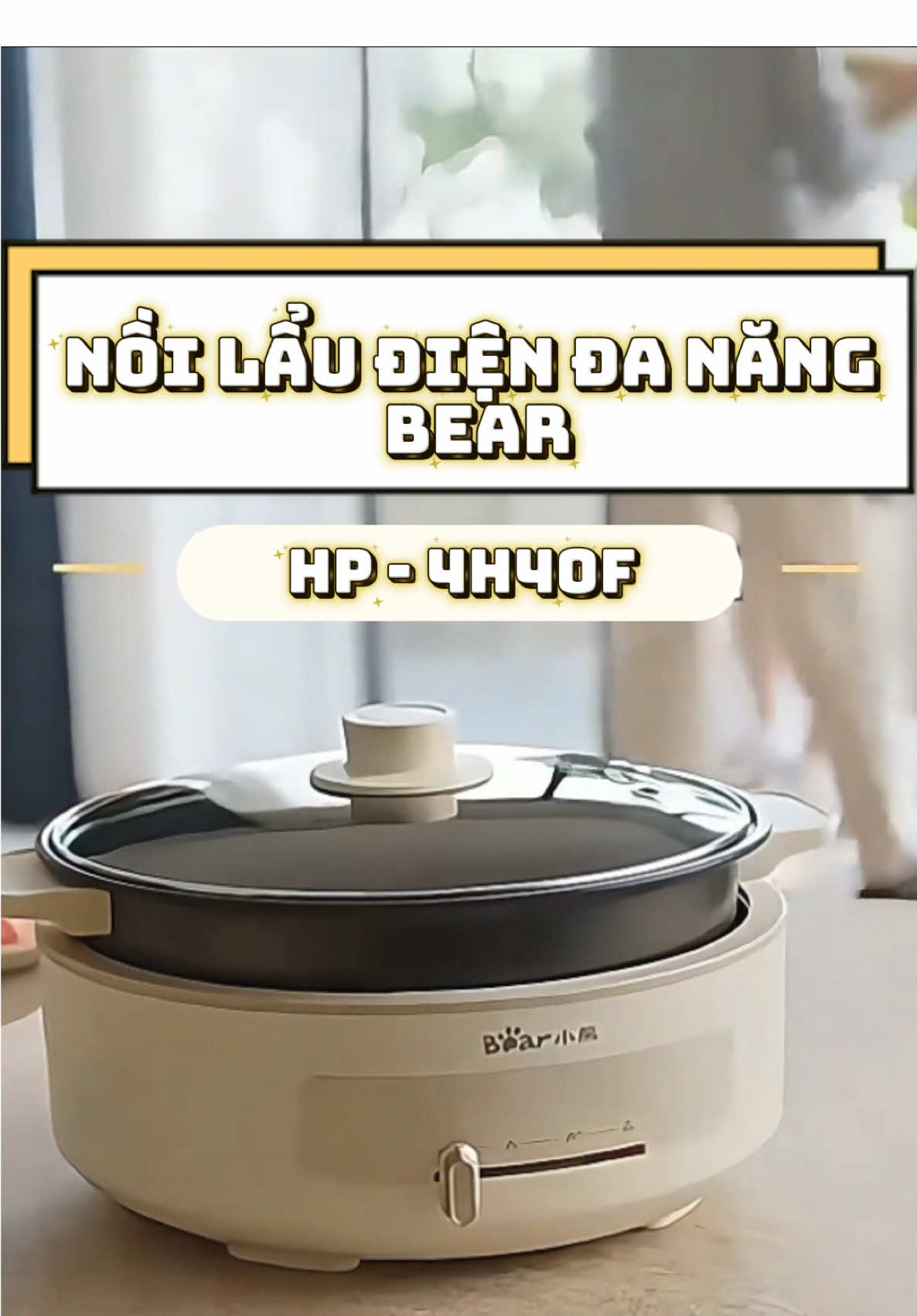 Lẩu mà còn nướng được? Nó lạ lắm! Nồi đa năng Bear này định làm gì với căn bếp của mình đây?#bearstorevietnamonline #bearstorevietnam #noilaunuong #giadungtienich 
