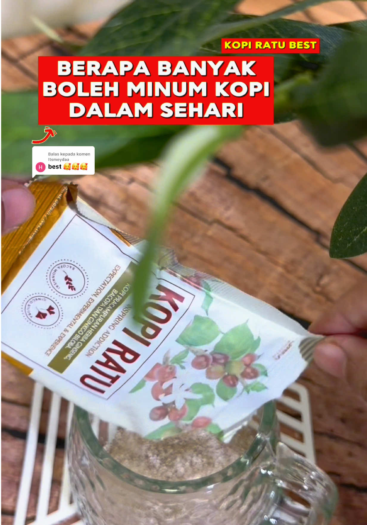 Membalas kepada @Itsmeydaa #kopiratu #kopigoodday #wanita #45kviews #creatorsearchinsights 