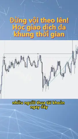 Đừng vội theo lên! Học giao dịch đa khung thời gian  #KỹThuậtGiaoDịch #ĐaKhungGiờ #XácNhậnĐảoChiều #RủiRoĐầuTư #ChiếnLượcChứngKhoán