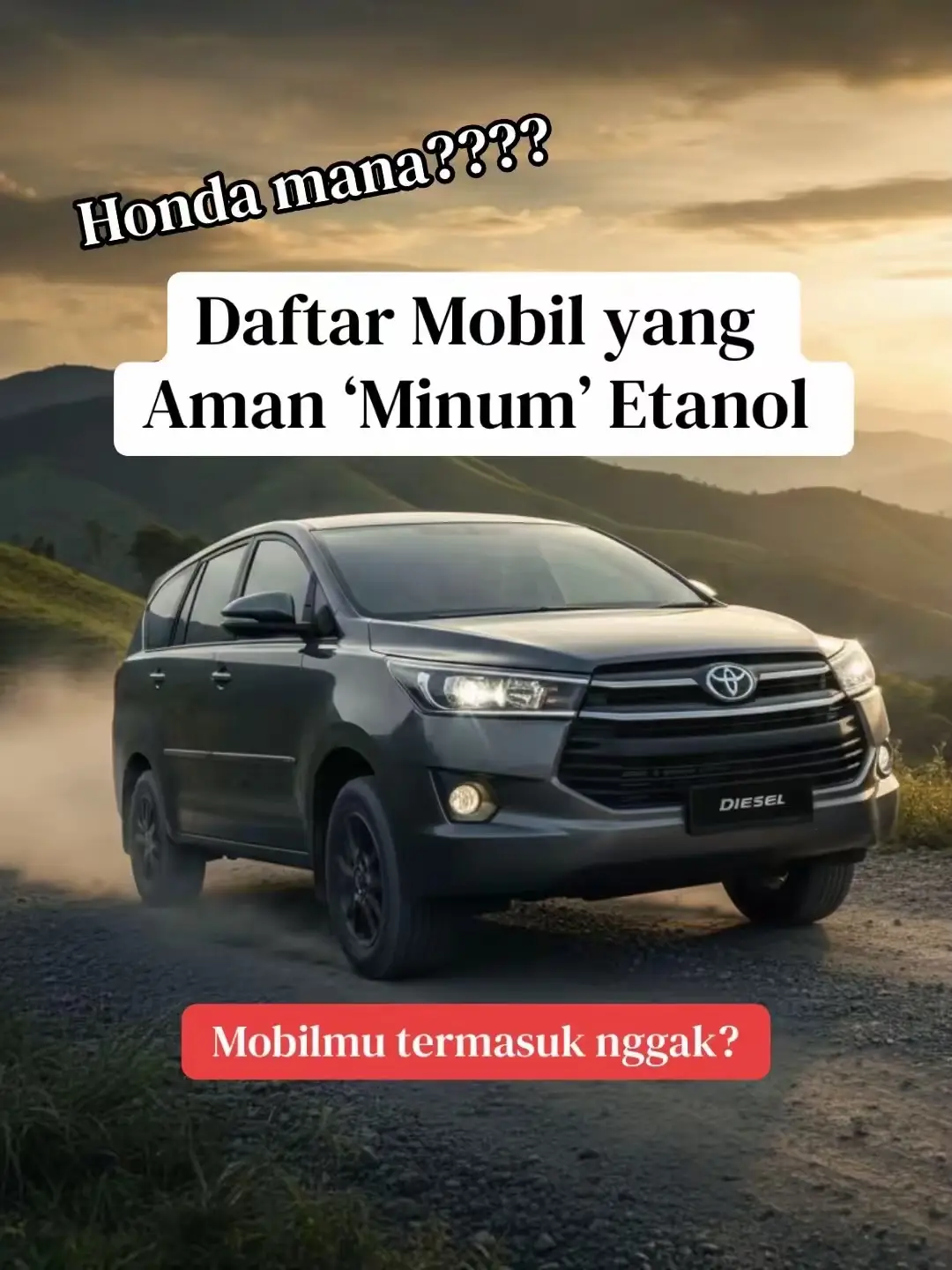 Lagi rame diperbincangkan soal campuran etanol pada bbm. Beberapa mobil dikabarkan “tidak siap” karena tidak dirancang menerima ethanol dengan alasan tersendiri. Namun beberapa pabrikan sudah mengklaim mobil mereka aman. Apa saja?  Jangan lupa cek manual book kalian yaaa #infootomotif #bioetanol #covermobil #rekomendasicovermobil #coversuper  