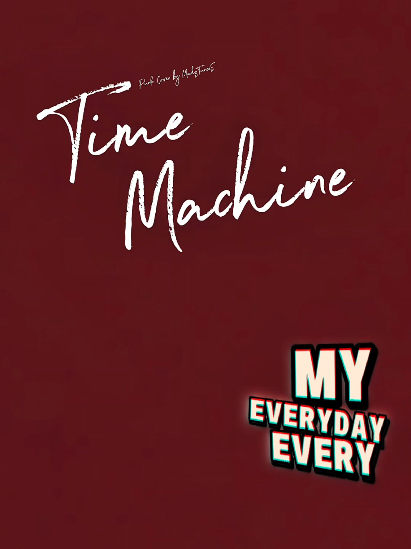 I've created a punk-rock version of TIME MACHINE - SIX PART INVENTION ---- HOPE Y'ALL ENJOY IT AND FOLLOW FOR MORE COVERS IN #MADZTUNEES #ROCK #LYRICS #PUNK #TIMEMACHINE 