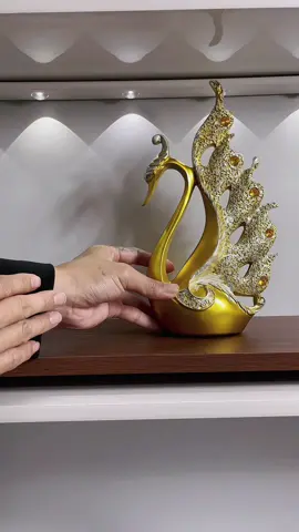 Tượng cặp đôi thiên nga uyên ương Decor #HOMEDECOR 