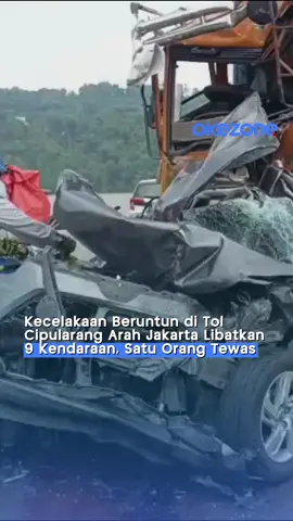 Terjadi kecelakaan beruntun 9 kendaraan di KM 111 Tol Cipularang arah Jakarta. 1 orang tewas dan 5 lainnya luka-luka, Selasa (2/12/2025). Kelce Lackawanna ini terjadi sekitar pukul 13.40 WIB, kata Kepala PJR Tol Cipularang, Kompol Joko Prihantono. #tolcipularang #kecelakaanberuntun 