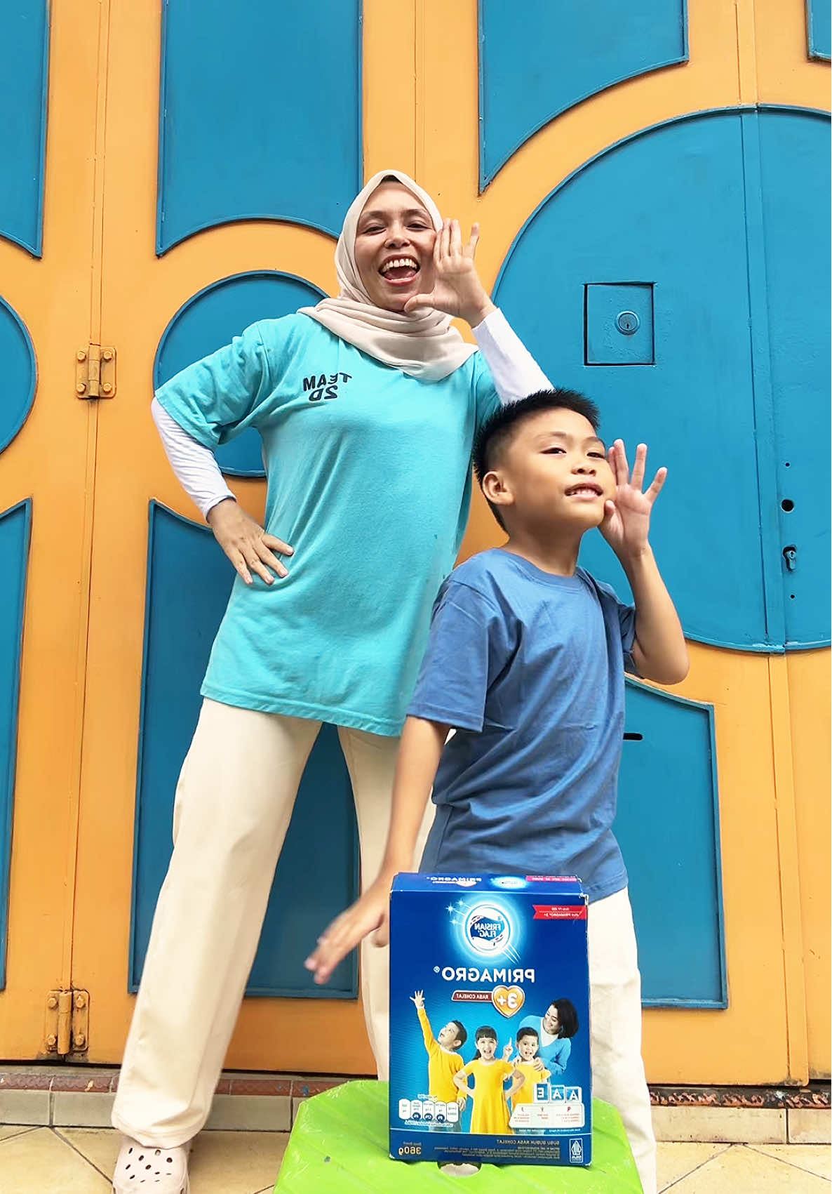 Kami udah ikutan  #GerakCermatPrimagro @Frisian Flag seru banget bareng anak, yuk moms ikutan juga, bisa menangin hadiah puluhan juta rupiah! #FrisianFlag  Buruan moms @zaraa @Jhony Aprilio Putra @Santi Hartati 