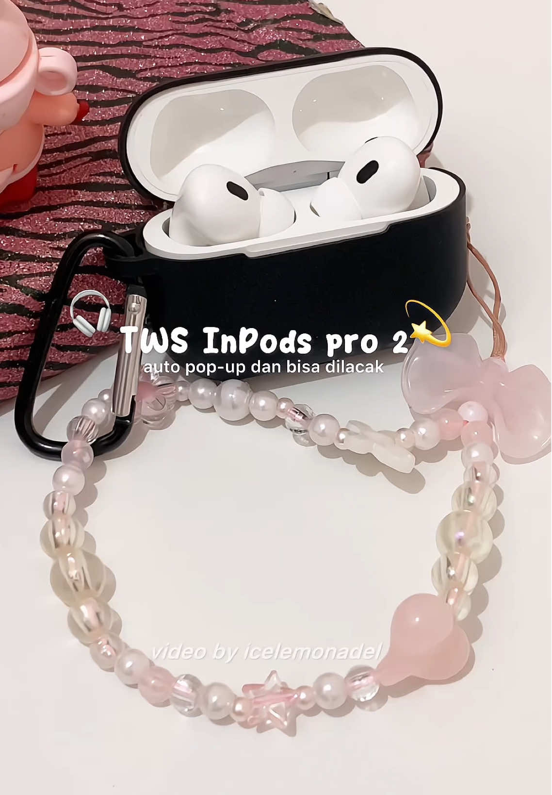 TWS yang baterainya awet dan udah auto pop up juga bisa dilacak👀🎧 .                                                                 .                                                           #tws #twsbluetooth #twsviral #foryourpage #fyp 