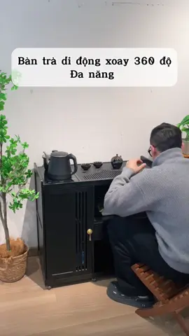 Bàn trà di động xoay 360 độ đa năng #shopgiadung99 #viral #foryou #đogiadungtienich #trending 