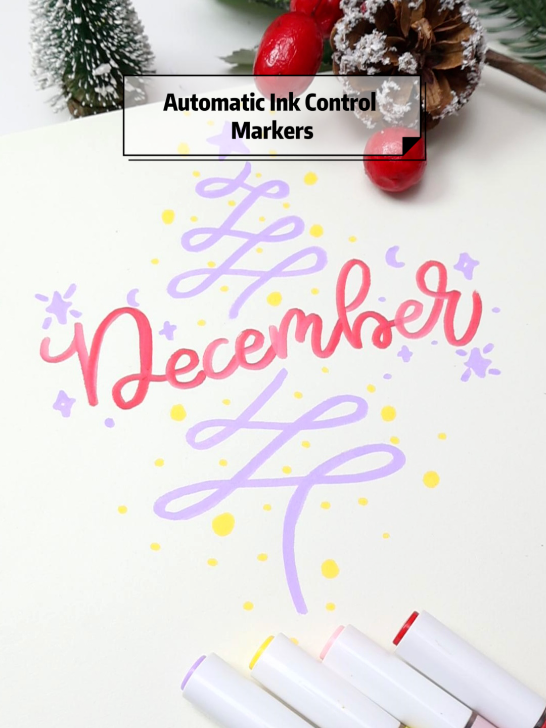 Getting excited for December vibes #shuttleart #TikTokShopHolidayHaul #unboxing #Christmas #christmasgift #gift #automaticinkcontrolmarker #acrylicmarker #PolaroidPaintMarkers #modelpaintingmarkers