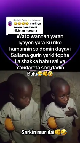 Replying to @Fajma✨ #SARKINMURIDAI 