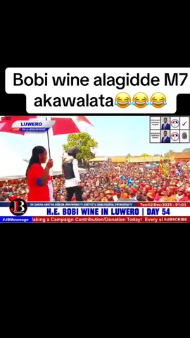 Bobi wine alagide M7 akawalata😂😂😂#bobiwineuganda✊✊✊✊✊✊ #peoplepower🇺🇬r🇺🇬🇺🇬 #protestvote2026💪 #bobiwine #100kfollowers @National Unity Platform (NUP) @Bobi Wine @Ntvofficial @Alex Waiswa Mufumbiro @Nubianli @Mp Bakireke Nambooze @Joel Ssenyonyi @