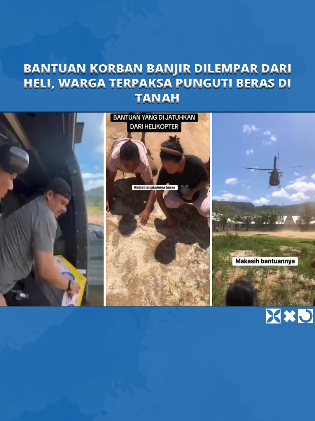Aksi Gubernur Sumatera Utara Bobby Nasution bagi-bagi bantuan dari helikopter untuk korban banjir viral di media sosial. Nahas, bantuan tersebut remuk sampai di tanah.  Video Bobby Nasution menyalurkan bantuan terekam dalam sebuah video viral. Salah satu media sosial yang mengunggahnya adalah akun Instagram Kementerian Baku Hantam serta BK Medan.  #videoviral #bantuan #korbanbanjir #helikopter #warga #beras #bobbynasution #tribunnewssultra #fyp #viral