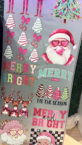 Girly Christmas! #upresstransfers #tshirtbusiness #dtfprinting #dtfprinter #dtfsupplier 