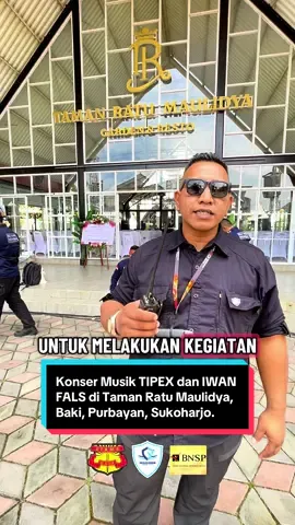 0️⃣8️⃣5️⃣6️⃣4️⃣7️⃣4️⃣7️⃣5️⃣4️⃣9️⃣6️⃣ SOLO GUARD INDONESIA Pengamanan konser musik @Tipexofficial  dan @Iwan Fals pada tanggal 2 Desember 2025 yang berlokasi di @Taman Ratu Maulidya Baki, Purbayan, Sukoharjo. #iwanfals #iwanfalsmania #tipex #sologuard #sologuardofficial 