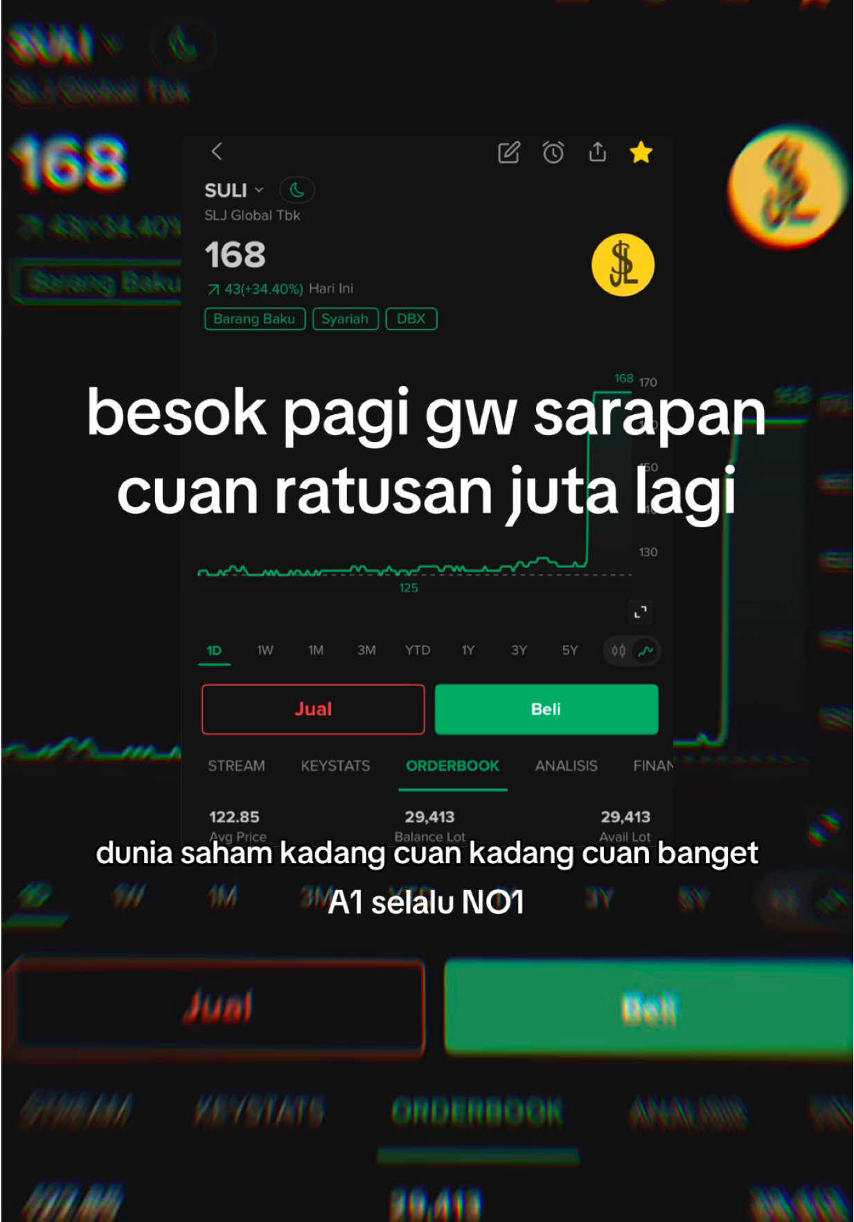 sarapan cuan lagi besok pagi