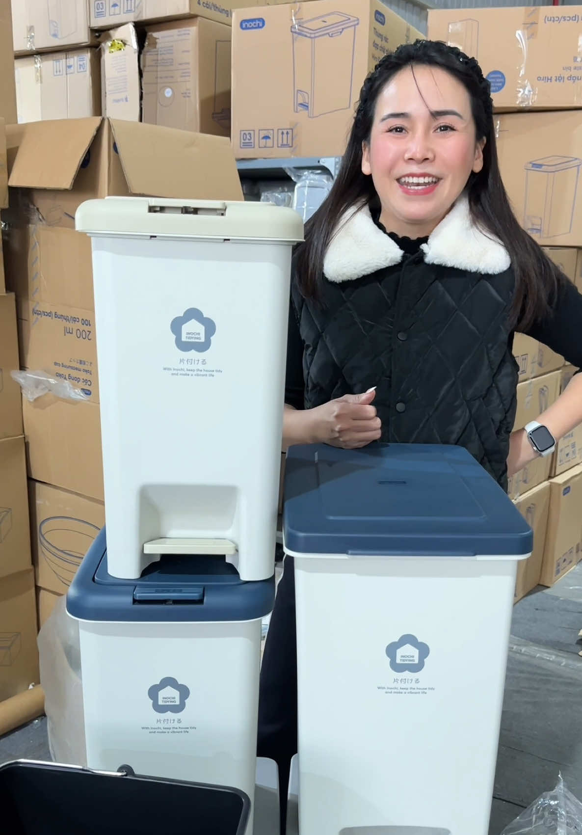 Thùng rác nhà inochi nay được sale rồi các bác mình ơi#thungrac #thungracthongminh #thungracinochi #inochi #xuhuongtiktok 