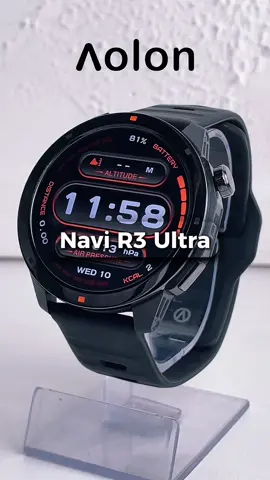 Feel premium di pergelangan tangan kamu 🤍⌚ Aolon Navi R3 Ultra: desain elegan, fitur lengkap, nyaman dipakai seharian. Smartwatch yang bikin kamu keliatan lebih classy ✨#aolonsmartwatch 