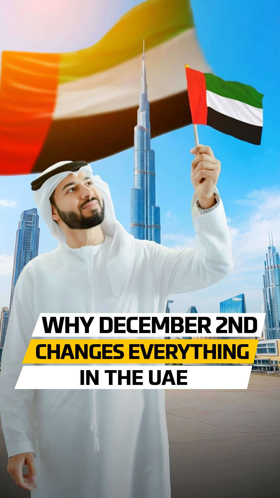 UAE Unity Story 🇦🇪 Fifty-four years ago, seven emirates chose to build a future together, and that decision reshaped the entire Middle East. The UAE rose from scattered villages to global cities, from oil discovery to space missions, from local ambitions to worldwide influence.  This day reminds every citizen, resident, and visitor that when people move with one vision, progress becomes unstoppable. #UAENationalDay #EidAlEtihad #UAEHistory