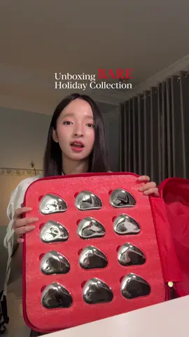 I’m back this time with @BARE Holiday Collection ✨💋 thank you so much bong for sending me this whole luggage full of powder blushes, love it all soo mchhhhh and congratulations bong @Daa Dao on your new release bong🤍