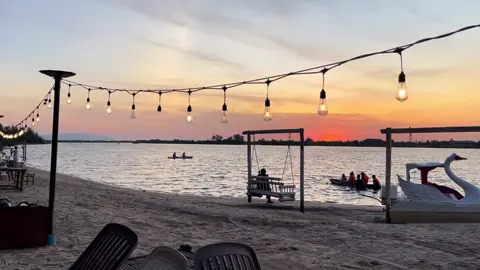 ពេលខ្លះគួរតែផ្តល់ ពេលវេលាមួយសម្រាប់ខ្លួនឯងអង្គុយមើល ថ្ងៃលិចនៅមាត់ឆ្នេរ !🌊🧡#damboung 