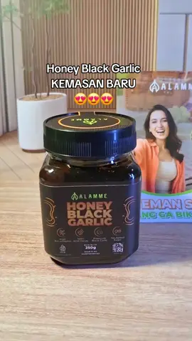 HONEY BLACK GARLIC 250gr #honeyblackgarlic #madu #bawanghitam #madubawanglanang #alamme 