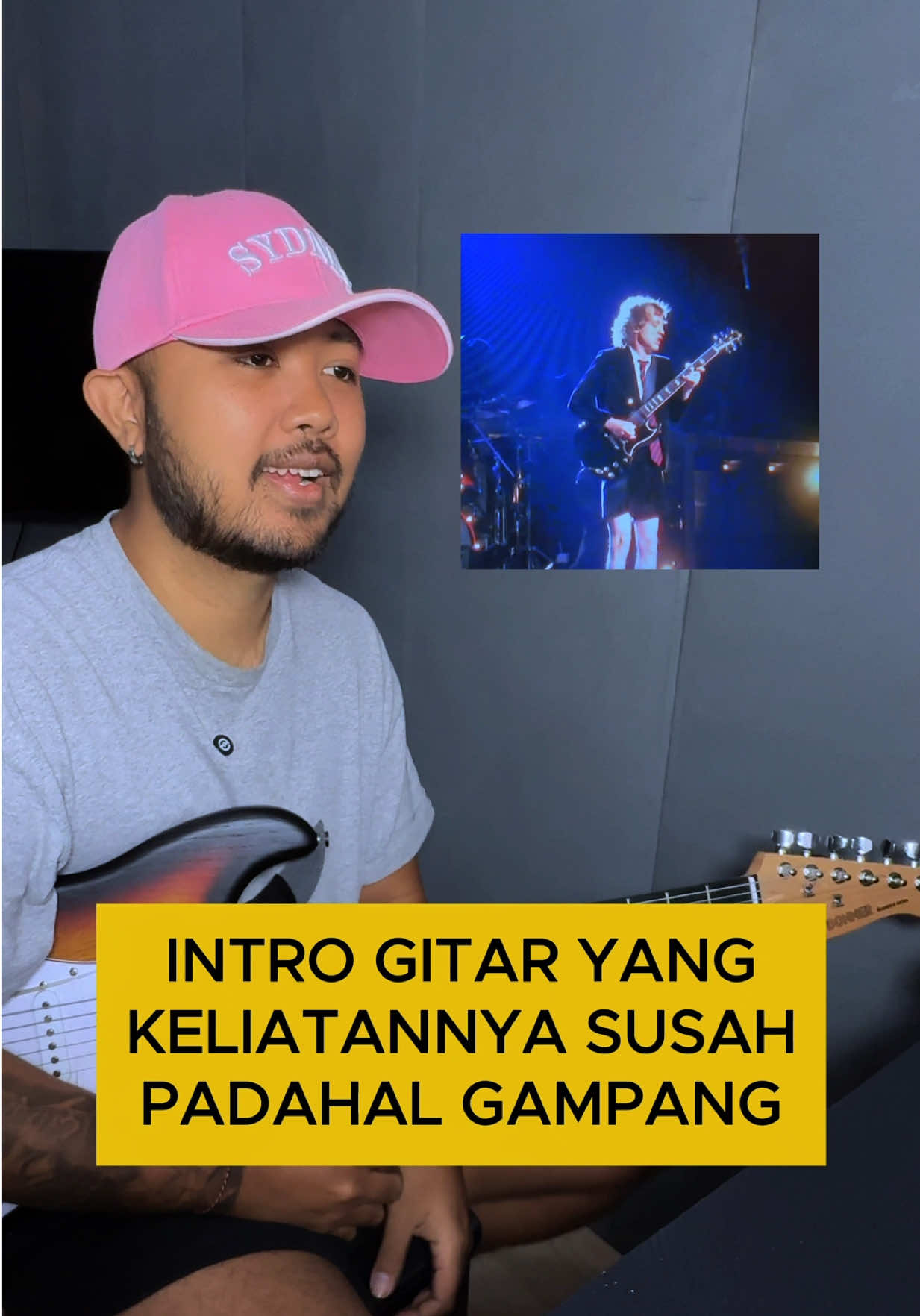 intro gitar gampang yang keliatannya susah  . Gitar: Donner DST-80 (1 Juta) link pembelian di bio gua ya
