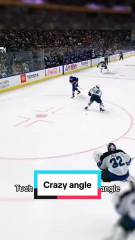 Impossible angle? Where? 👀 #NHL #hockey #hockeytok 