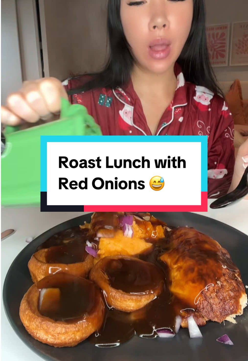 A little addition to the roast mix today! #eatwithgg #ggflavour #mukbang #eatwithme #lunch 
