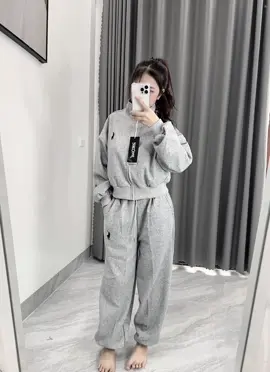 sét ngựa thêu hót 2 màu xám, đen 209kkk/bộ nhà e⚡️⚡️📢