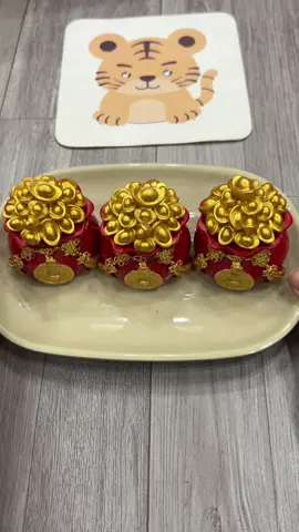 Combo 3 Hũ Đựng Muối Gạo Tài Lộc #xuhuong #hutailoc 