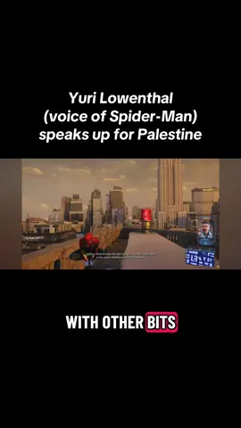 Thank you Yuri #fyp #gaza #spiderman #playstation 
