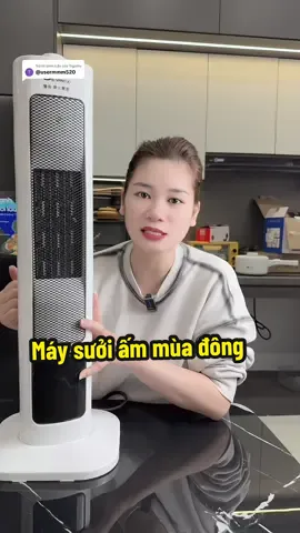 Trả lời @Trgjiiihv  Máy sưởi ấm mùa đông , công suất lớn 2000w làm ấm nhanh #maysuoigom #maysuoiam #yangzi #muadongkhonglanh 
