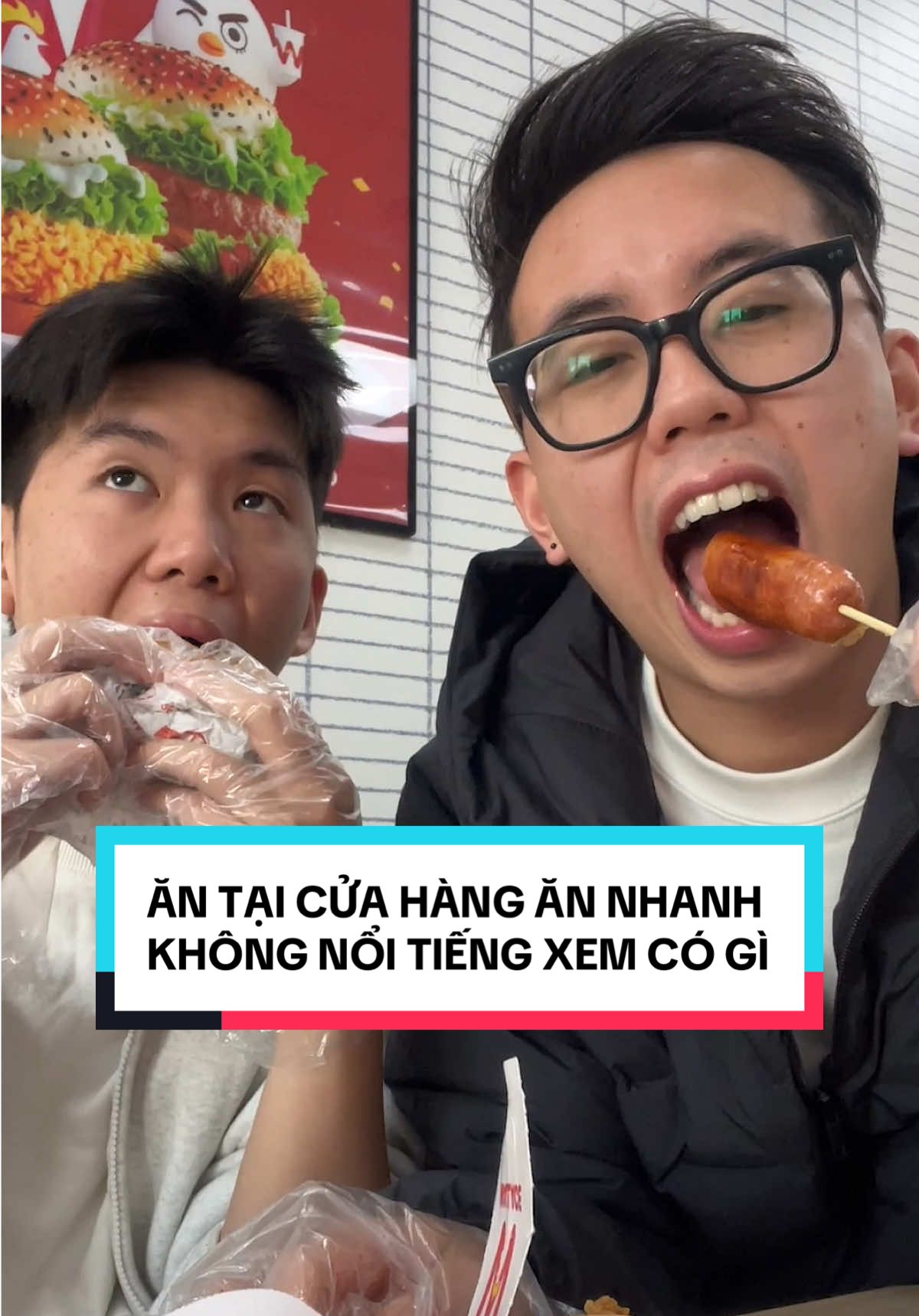 Ăn tại cửa hàng ăn nhanh không nổi tiếng xem sẽ như thế nào 🤨 #davidvinh #schannel 