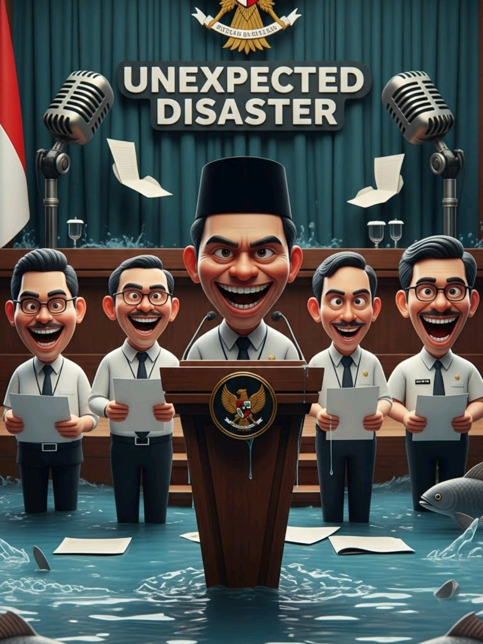 Banjir di Sumatra memang bukan kejutan. Yang mengejutkan adalah betapa cepatnya kita diminta percaya bahwa semuanya “tak terduga”. Padahal jejaknya jelas: hutan ditebang, lahan disulap jadi izin, dan ekosistem dijadikan bonus sampingan. Kalau izin lebih mudah keluar daripada air meresap ke tanah, jangan salahkan cuaca— salahkan kebijakan yang mempersiapkan panggungnya. #banjir #sumatera #ekosistem 