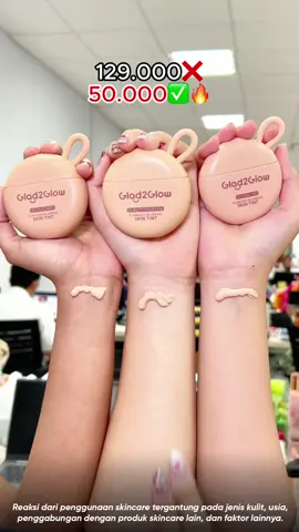 🍀G2G 12.12 YEAR END SALE 🎉 Wuowww! Flawless Blurring Skin Tint dari G2G 👀 Makeup flawless bisa bantu kamu cakep seharian dongg~ Jangan sampai kehabisan yaa! Checkout now ke TikTok live ❤️ #G2G #Glad2Glowpromo #PromoGuncang1212 #BlurringSkinTint #Skintint #imperfections #pigmented #fullcoverage #flawless  