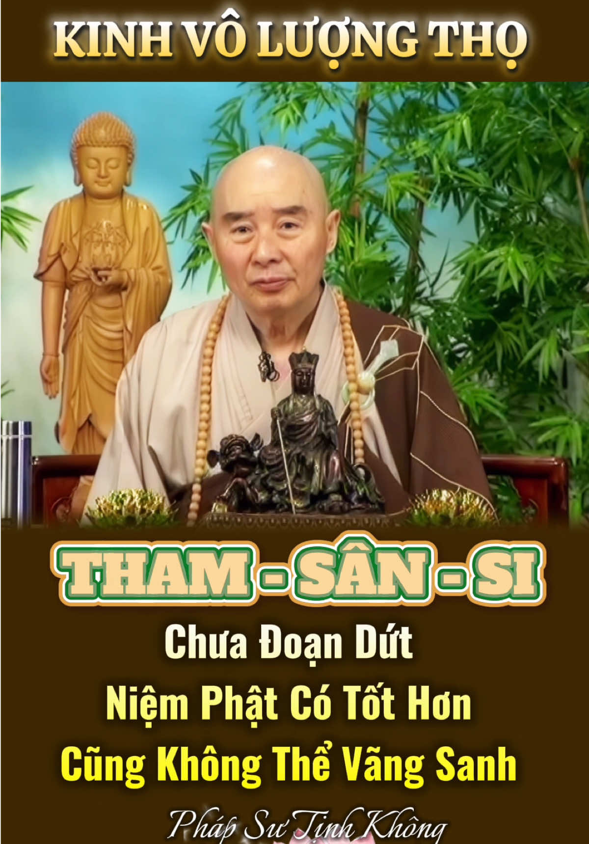 Tham Sân Si  #xuhuong #phapsutinhkhong #hoathuongtinhkhong #kinhvoluongtho  #CapCut 