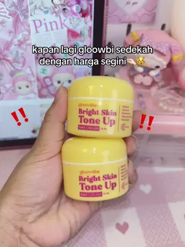 gloowbi turun harga?? #fyp #gloowbi #toneupcream #toneup #anaksekolah 