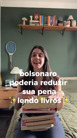 quanto será que o ex-presidente inelegível e condenado conseguiria reduzir da sua pena??? #literatura #booktokbrasil #livrostiktok 