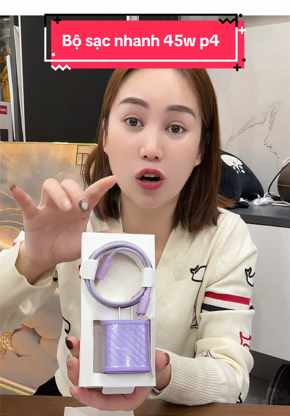 Bộ sạc nhanh công suất lên tới 45w giá chỉ nhỉnh trăm cành #xuhuong #hangmen96 #bosacnhanh #bosacnhanhiphone 