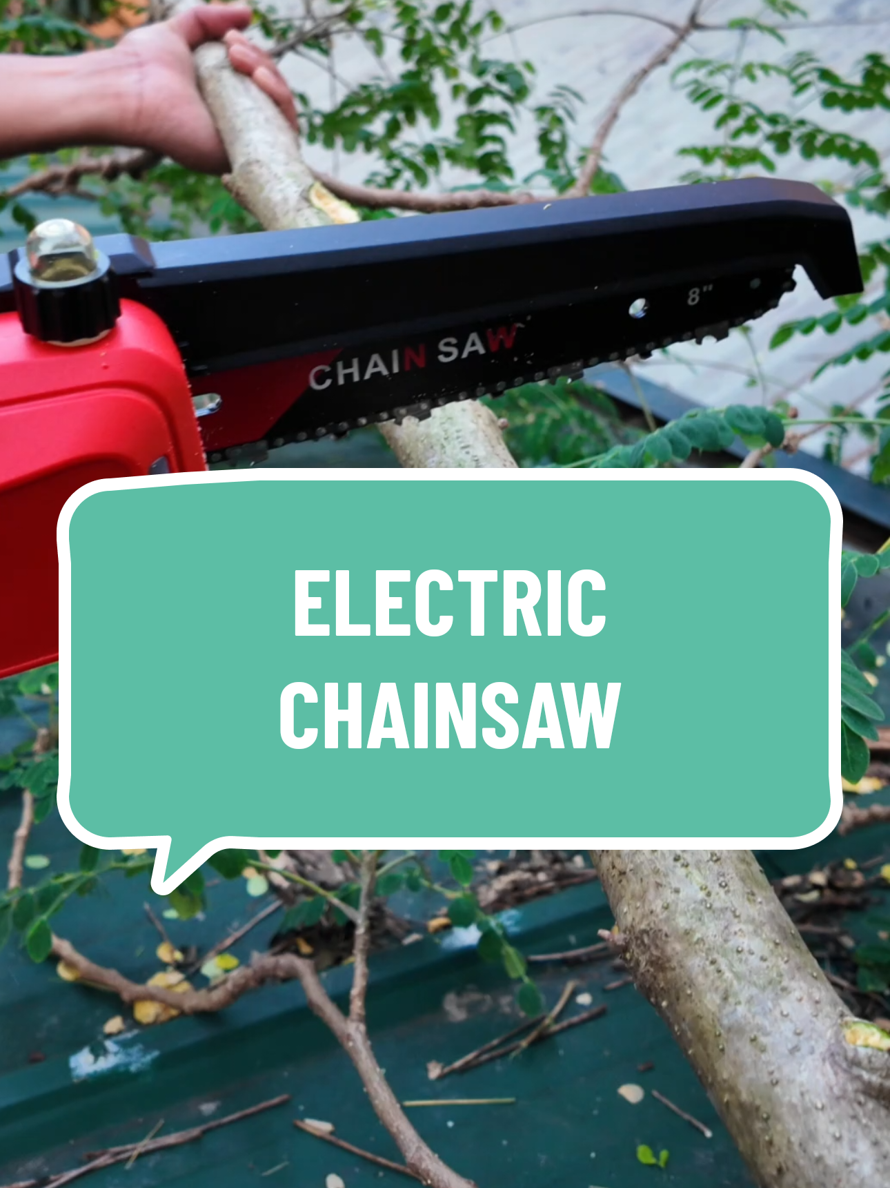 Make your life easy by using affordable quality power tools like this CORDLESS CHAINSAW. Wag ka na magtyaga sa lagari. #cordlesschainsaw #electricchainsaw #minichainsaw 