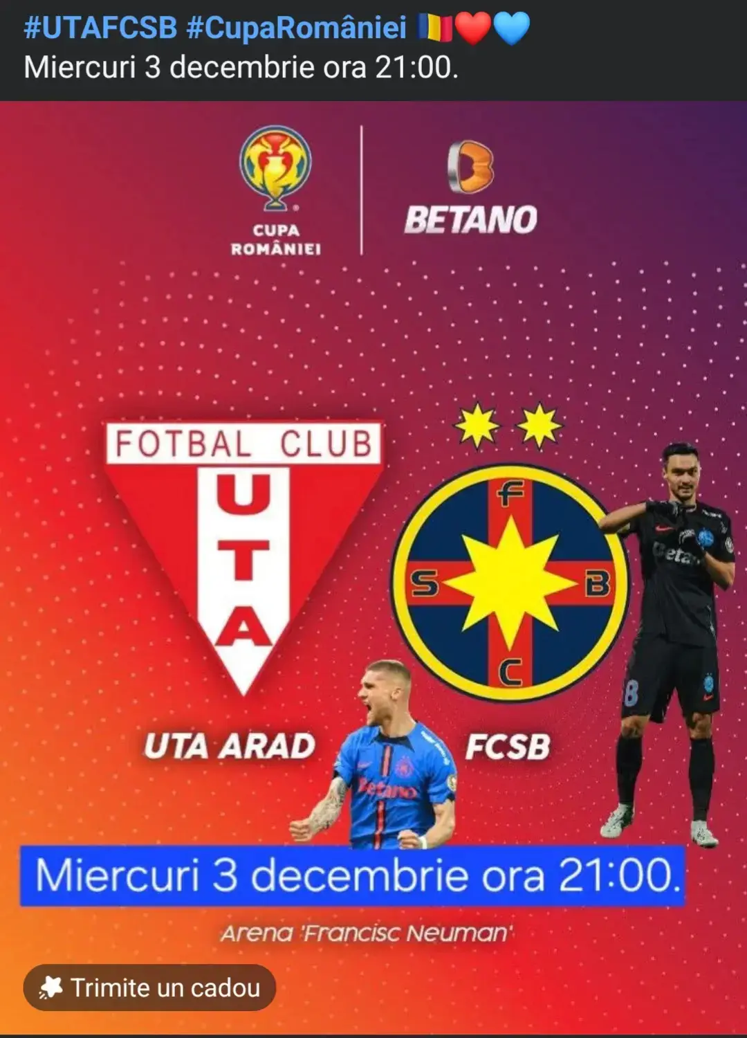 #OIubireRoșAlbastră❤️💙  #PeluzaNord1995❤️💙 