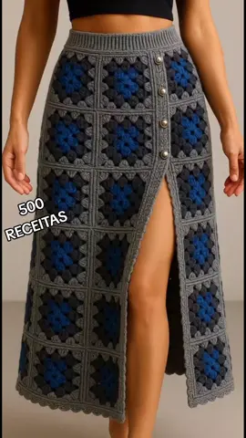 500 Receitas de Crochê por 22,90. L l N K no Nosso Perfil Para Adquirir #croche #artesanato #crochet #amocroche #crocheteira 