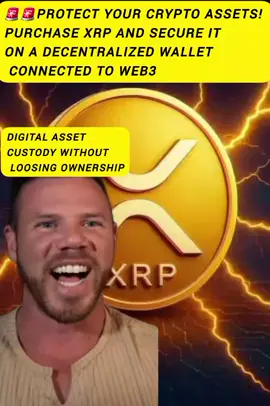 🚨🚨PROTECT YOUR CRYPTO ASSETS! Don't hold on exchanges or a cold wallet and ledger to safeguard your crypto assets use a decentralized wallet to avoid losing them. Send a direct message for more information #rpnews #XLM #ripple #xrp #xrpcommunity 